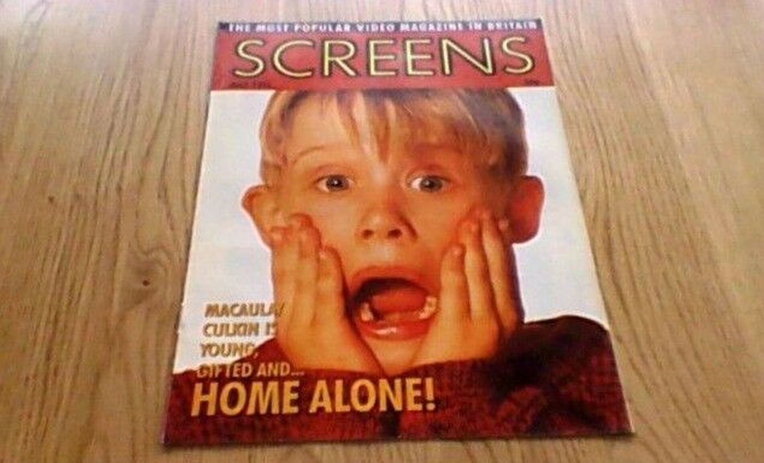 SCREENS magazine cover  July 1991