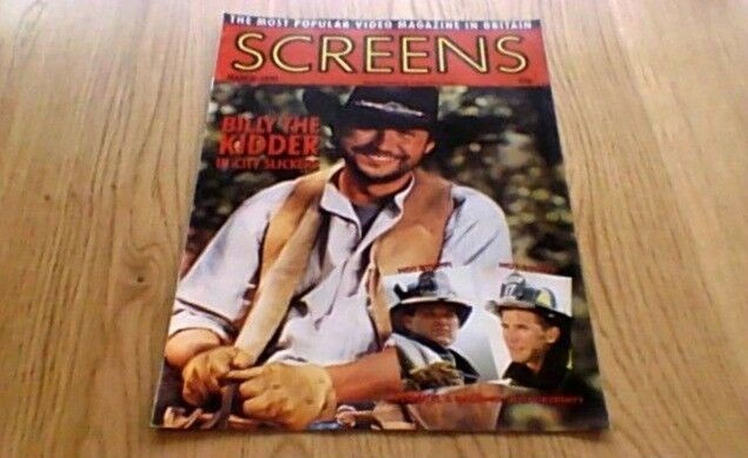 SCREENS magazine cover  March 1992