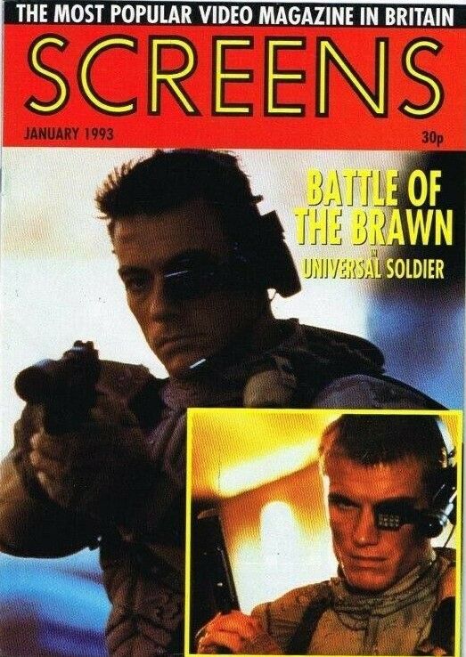 SCREENS magazine cover  January 1993