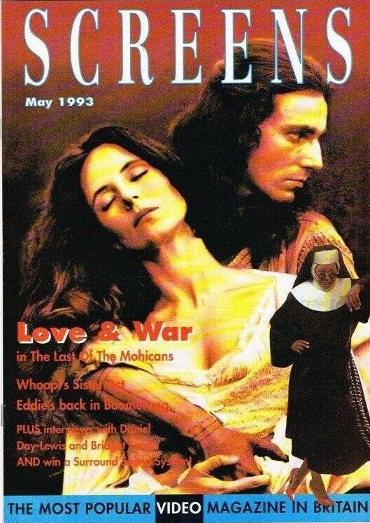 SCREENS magazine cover  May 1993