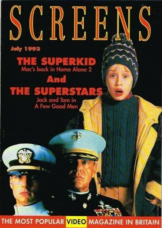SCREENS magazine cover  July 1993