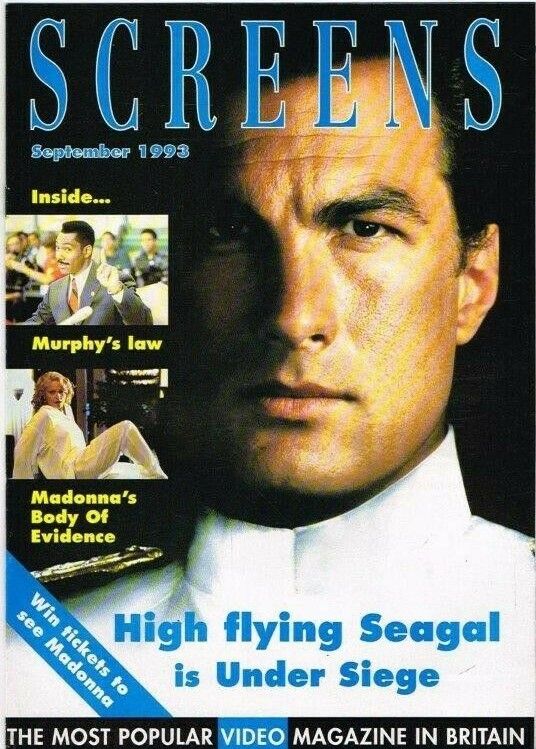 SCREENS magazine cover  September 1993