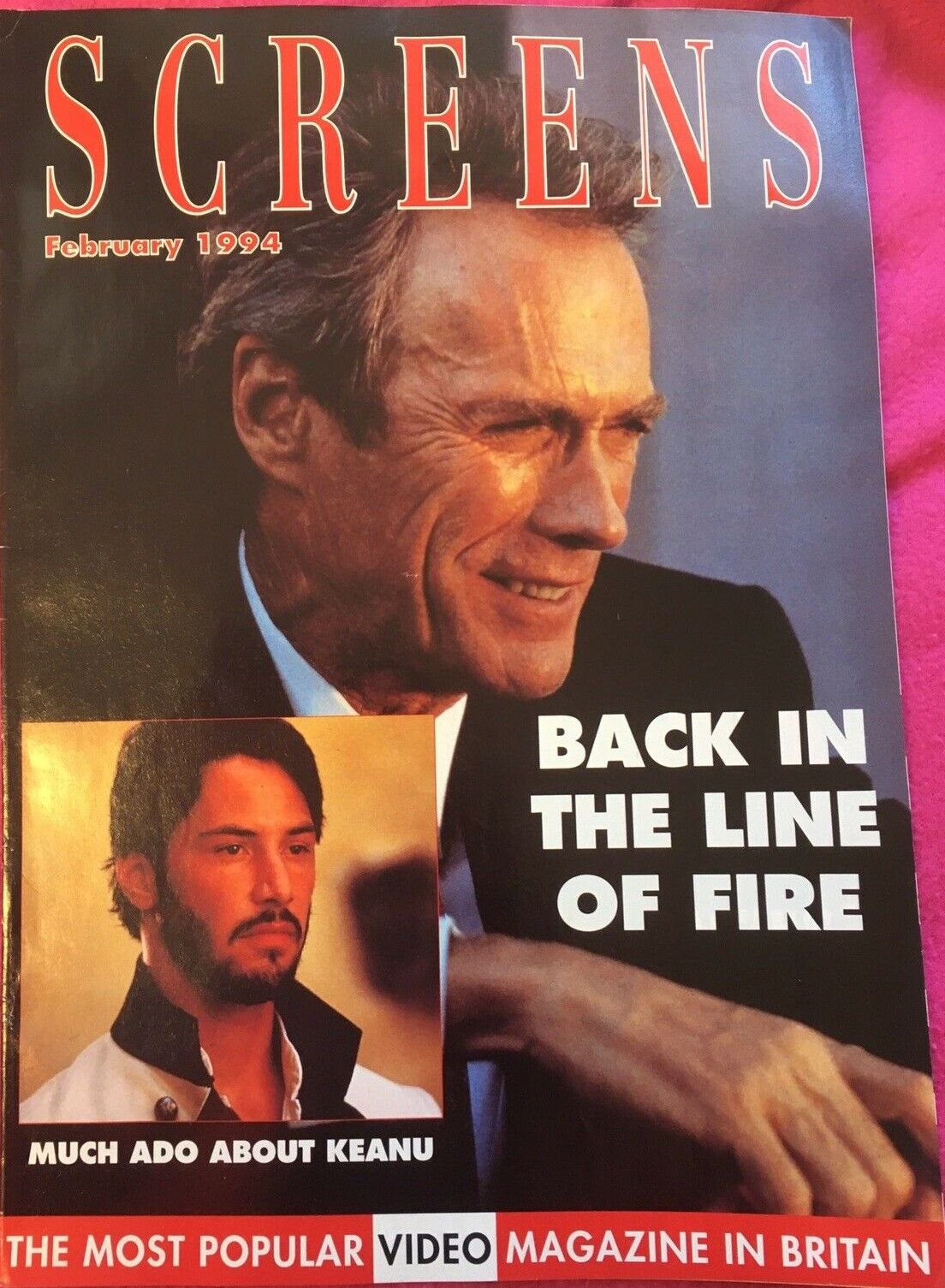 SCREENS magazine cover  February 1994