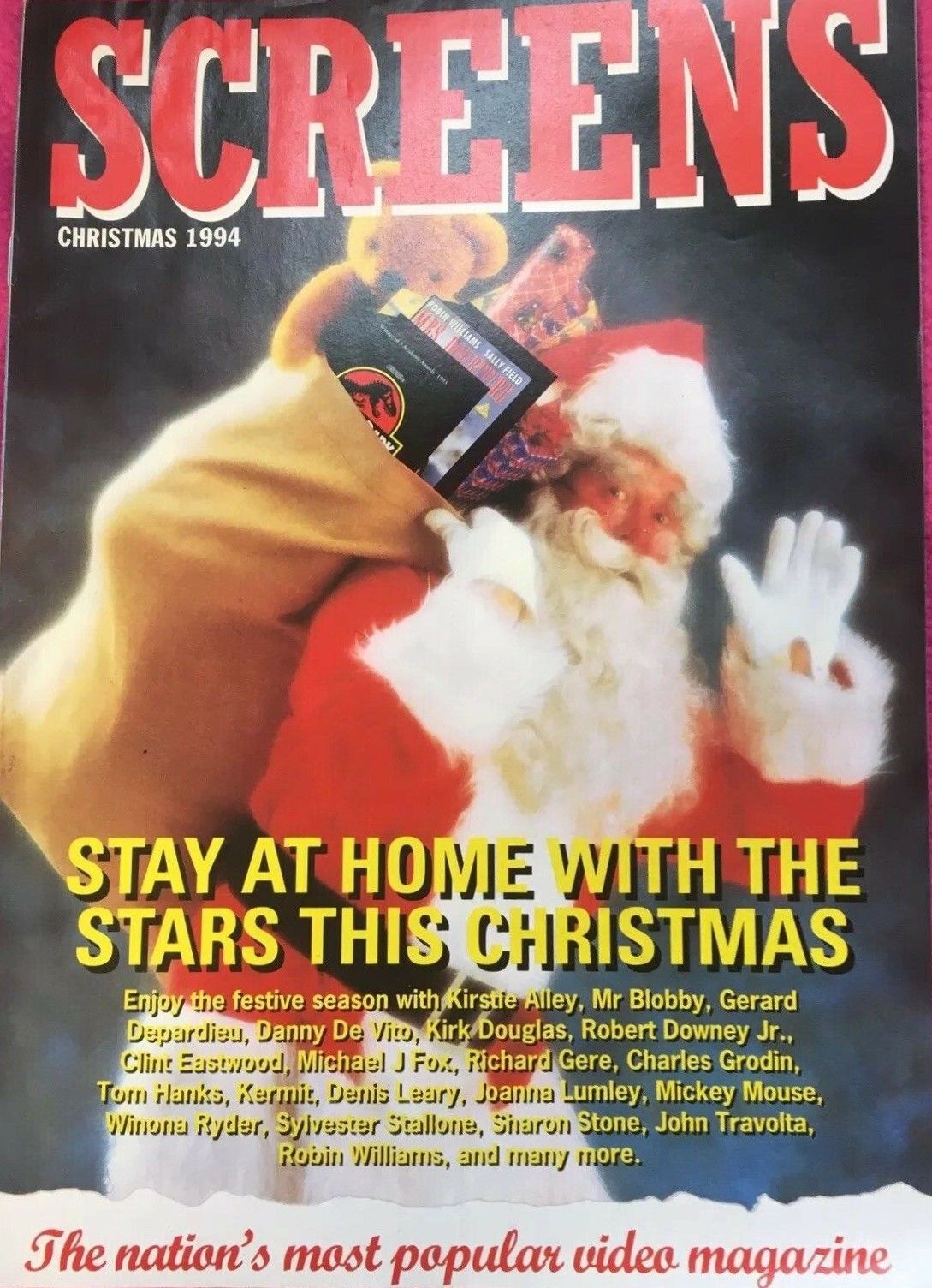 SCREENS magazine cover  December 1994