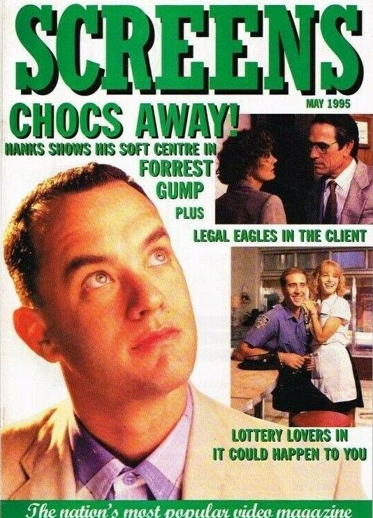 SCREENS magazine cover  May 1995