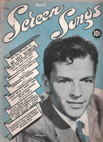 SCREEN SONGS magazine side cover  Vol 1 No  4  April 1946