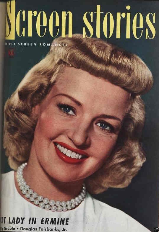 SCREEN STORIES magazine side cover September 1948