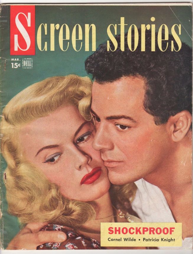 SCREEN STORIES magazine side cover March 1949