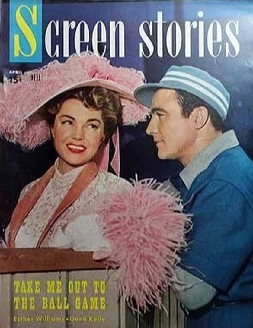 SCREEN STORIES magazine side cover April 1949