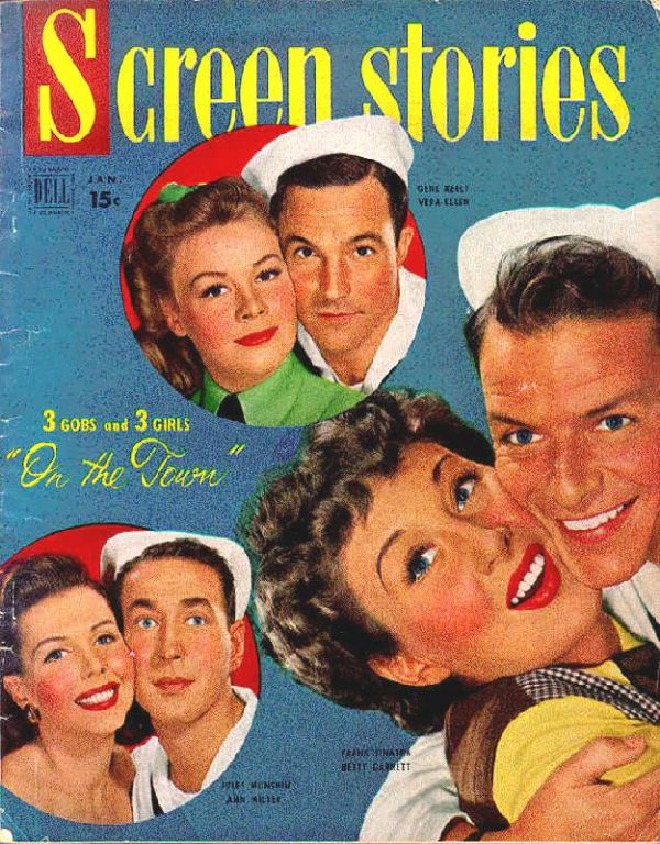 SCREEN STORIES magazine cover January 1950