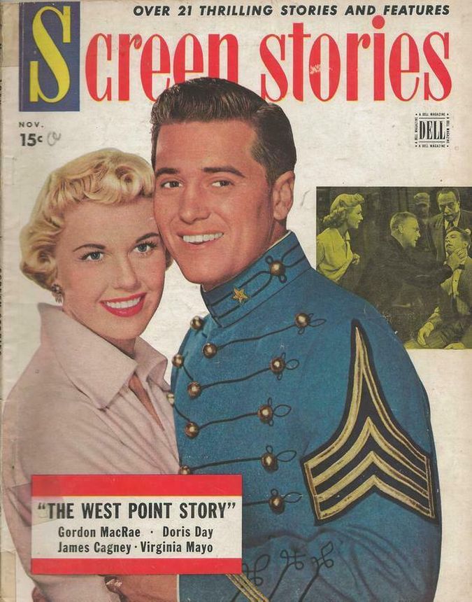 SCREEN STORIES magazine cover November 1950