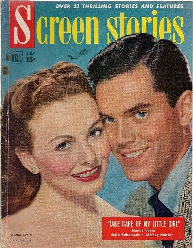SCREEN STORIES magazine cover July 1951