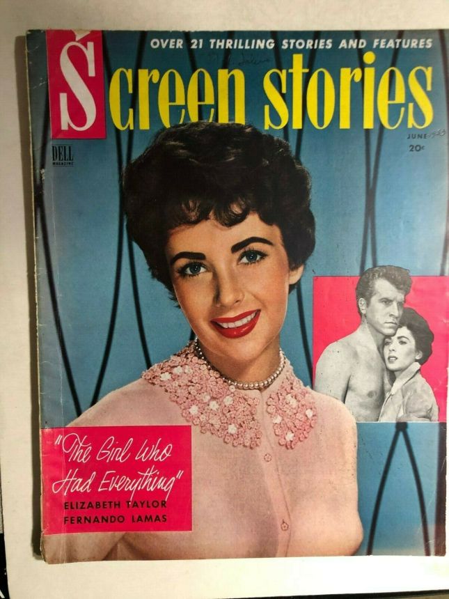 SCREEN STORIES magazine cover June 1953