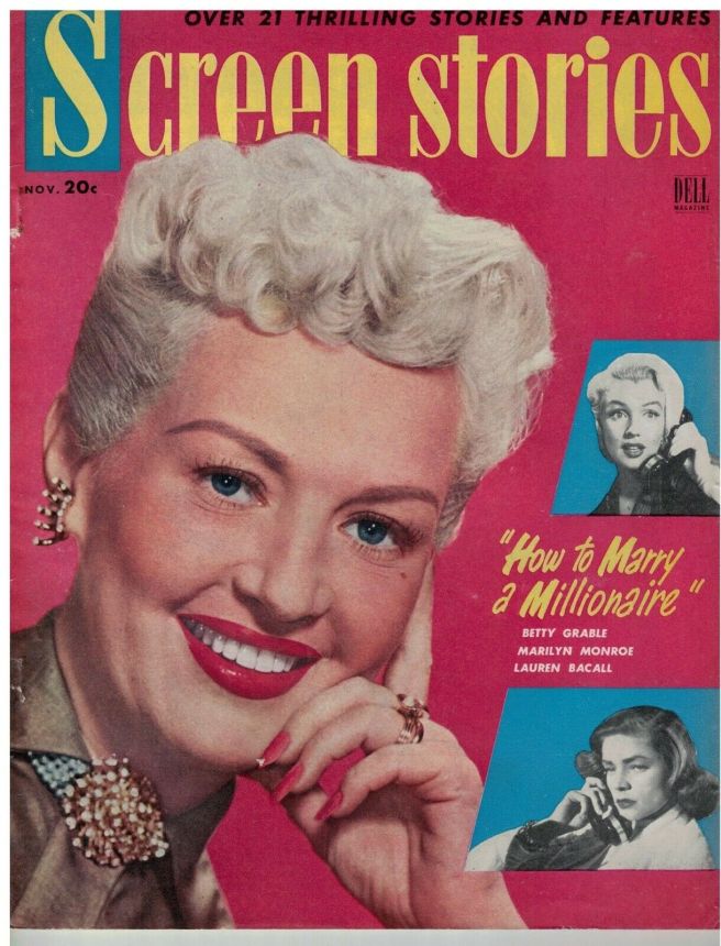 SCREEN STORIES magazine cover November 1953