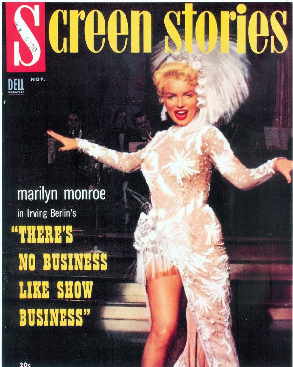SCREEN STORIES magazine cover November 1954