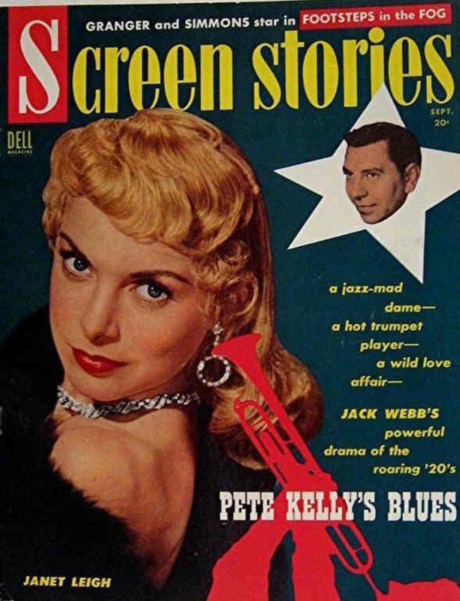 SCREEN STORIES magazine side cover September 1955