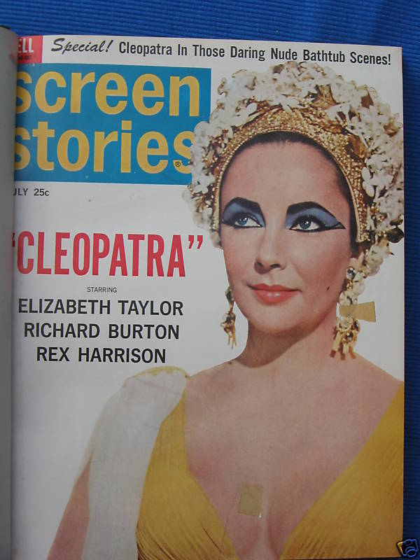 SCREEN STORIES magazine side cover July 1963