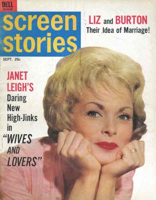 SCREEN STORIES magazine side cover September 1963