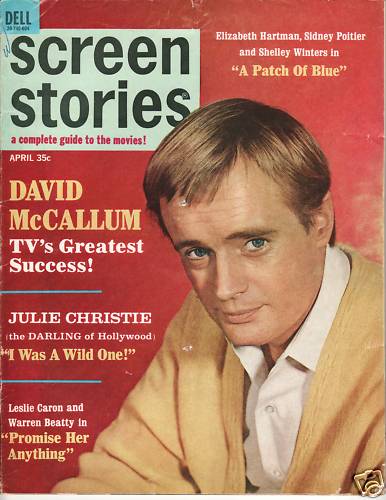 SCREEN STORIES magazine side cover April 1966