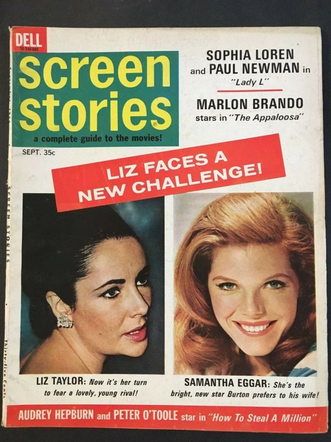 SCREEN STORIES magazine side cover September 1966