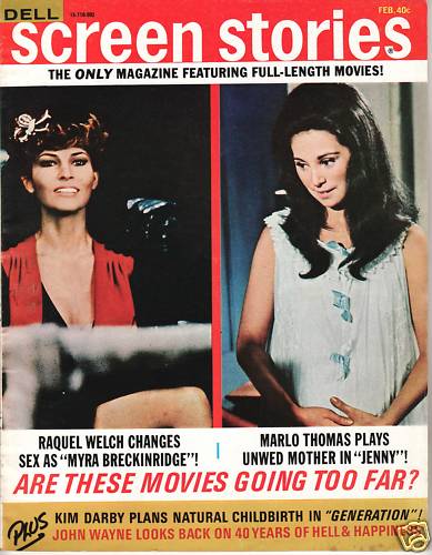 SCREEN STORIES magazine cover February 1970