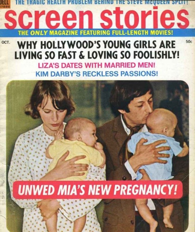 SCREEN STORIES magazine cover October 1970