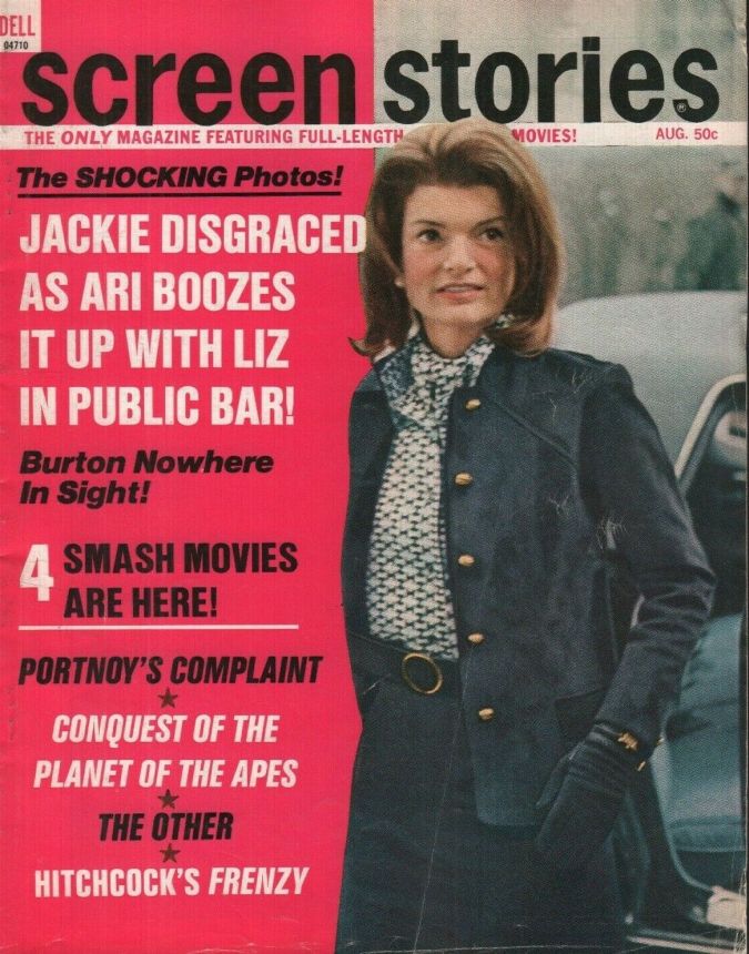 SCREEN STORIES magazine cover August 1972