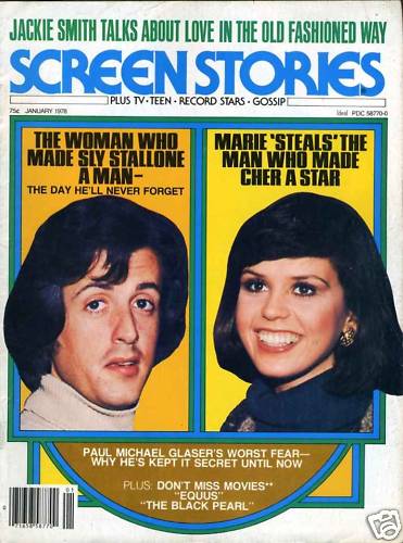 SCREEN STORIES magazine side cover January 1978