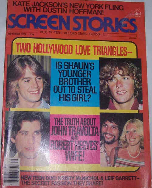 SCREEN STORIES magazine side cover October 1978