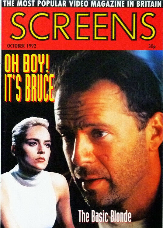 SCREENS magazine cover  October 1992