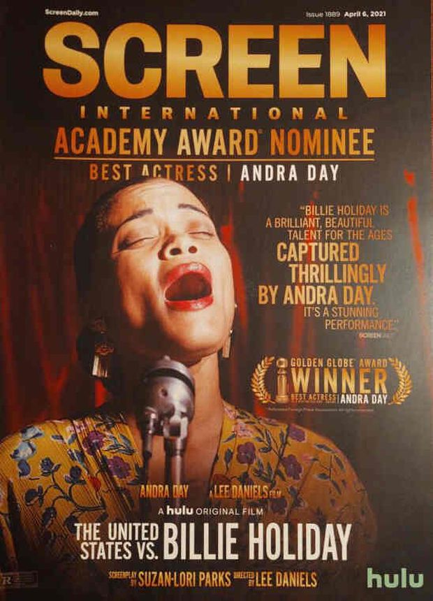 SCREEN INTERNATIONAL magazine side cover Issue 1889 6 April 2021