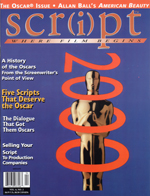 SCRIPT magazine cover Issue 20 March/April 2000