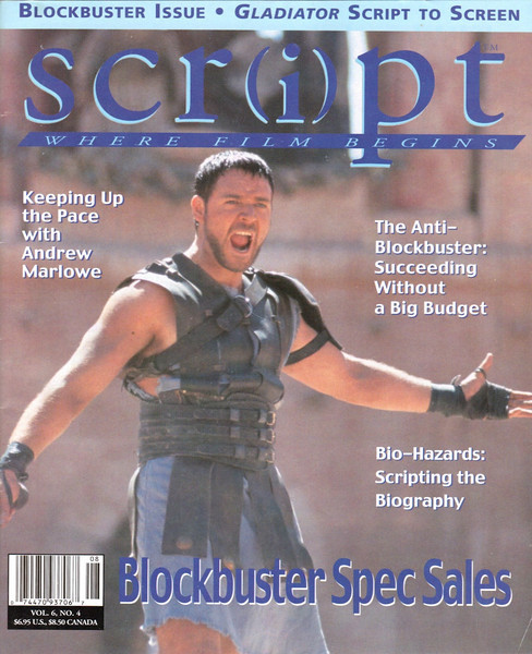 SCRIPT magazine cover Issue 22 July/August 2000