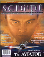 SCRIPT magazine cover Issue 48 November/December 2004