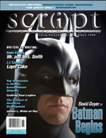 SCRIPT magazine cover Issue 51 May/June 2005