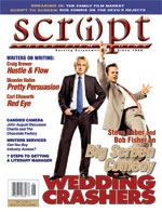 SCRIPT magazine cover Issue 52 July/August 2005