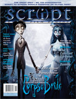 SCRIPT magazine cover Issue 53 September/October 2005