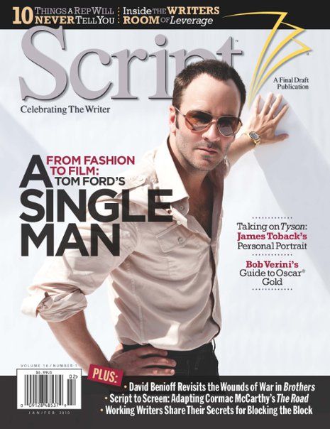 SCRIPT magazine cover Issue 79 January/February 2010