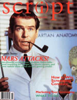 SCRIPT magazine cover Issue 1 November/December 1996