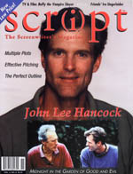 SCRIPT magazine cover Issue 7 November/December 1997