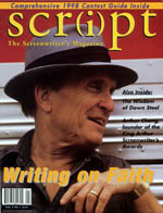 SCRIPT magazine cover Issue 8 January/February 1998