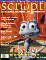 SCRIPT magazine cover Issue 12 November/December 1998