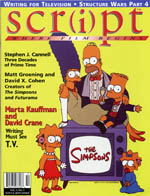 SCRIPT magazine cover Issue 17 September/October 1999