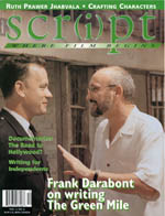 SCRIPT magazine cover Issue 18 November/December 1999