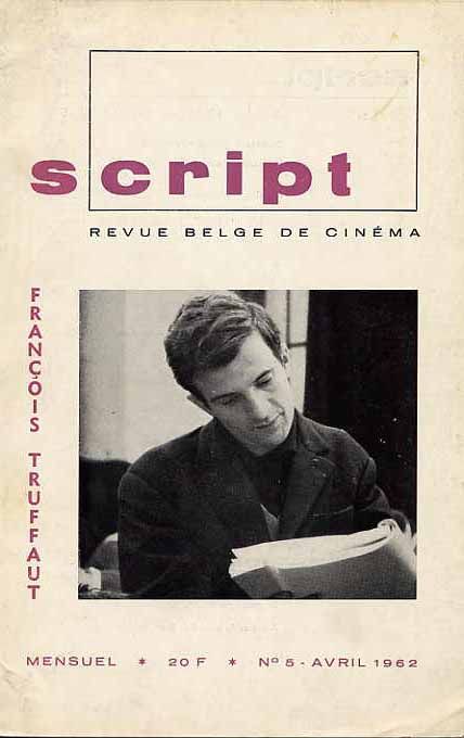 SCRIPT (BE) magazine cover Issue 5 April 1962