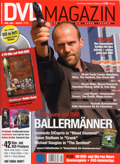 SCREEN BLURAY DVD magazine cover February 2007