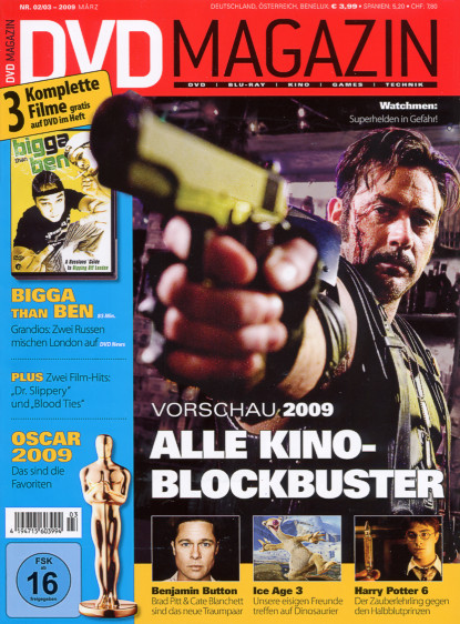 SCREEN BLURAY DVD magazine cover March 2009