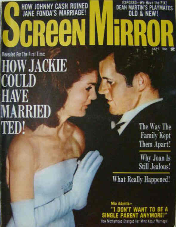 SCREEN MIRROR (70s) magazine side cover September 1970
