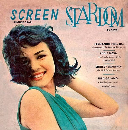 SCREEN STARDOM magazine cover August 1964