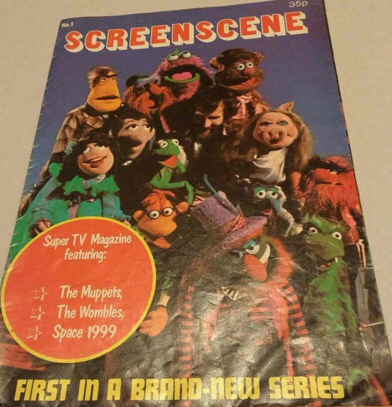 SCREENSCENE magazine cover Issue 1   1978